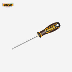 Ingco Ingco Pozidriv Philips Screwdriver (Round Shank) PZ1 x 100mm HSDPZ1100