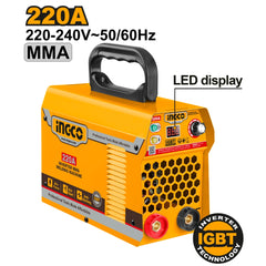 INGCO Portable Welding Machine Inverter IGBT ARC MMA ING-SS