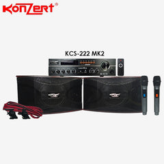 Konzert by Winland Micro Component System w/ USB & SD, FM Radio, Bluetooth & Microphone (KCS-222 MK)