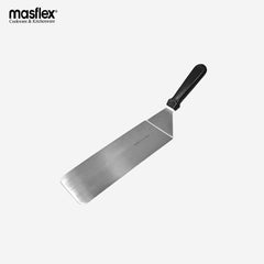 Kitchenpro by Masflex 10” X 4” Flat Turner Stainless Steel for Flipping Burgers, Sautéing