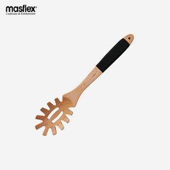 Kitchenpro by Masflex Beech Wood Pasta Spaghetti Server Spoon KN-PF