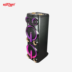 Konzert Kontempo 11 10000W PMPO Party Box Portable Rechargeable Speaker System