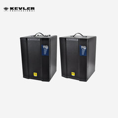 Kevler 2pcs KR-712A 12 Inches 1x Active & 1Passive Speaker System 3-way Bass Reflex 700W
