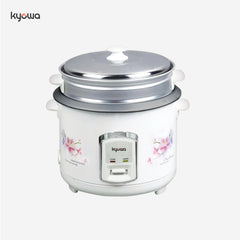 Kyowa Rice Cooker 1.2L serves 5 persons Stainless Steel Cover w/ Steamer KW-2012