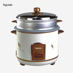 Kyowa 0.6L serves 1-2 cups Rice Cooker with Steamer KW-2021(BRWN)