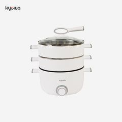 Kyowa 3L 6-in-1 Function Multi-Cooker w/ 2 Layer Stainless Steel Steamer Tray KW-3804