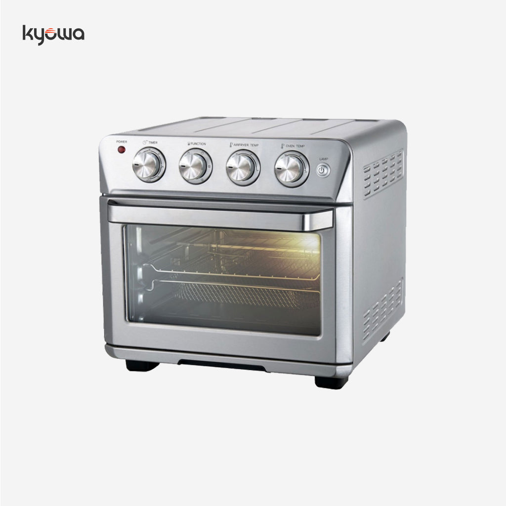 Kyowa Functions 24L Air Fryer Oven w/ Rotisserie Stainless