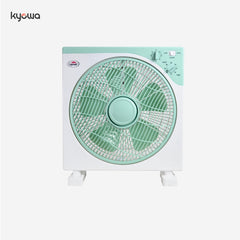Kyowa 12" Box Fan Floor Fan Electric Fan with Timer KW-6900