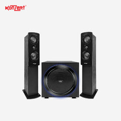 Konzert KX-355+ 2.1CH Speaker System w/ Bluetooth/USB/SD 3800W PMPO