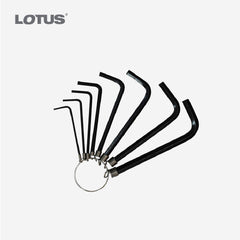 Lotus Chrome vanadium steel Hex Key Wrench Ring Set Metric 8pcs LHK008M