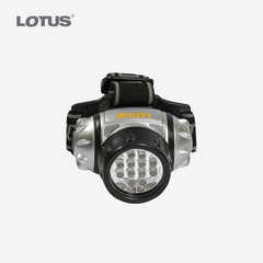 Lotus Super Bright LED Headlamp 12LED 60LM (Black) LTHL3331