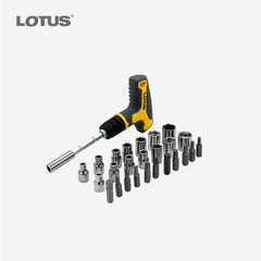 Lotus 26PCS T-handle Wrench Screw driver Set Screwdriver LTHT26STH