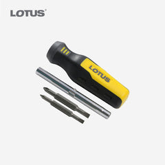 Lotus 6 Way Interchangeable Screw driver Set Screwdriver Pro LTHTSS600W