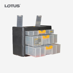Lotus 3 Drawers Storage Parts Organizer Tower Storage Box LTP03000