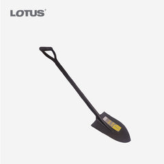Lotus Shovel All Steel Round Pointed LTSS1000M - Lawn & Garden