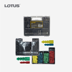 Lotus 300PCS Drill Bits & Tox Set #DB300 LTXT300DBX