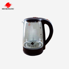 Micromatic 2.0L Glass Electric Kettle | Water Heater 1500watts MCG-20
