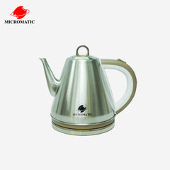 Micromatic 1.2L Stainless Steel Electric Kettle | Water Heater 1100watts MCK-1200