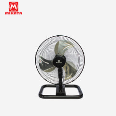 Mikata 16 Inches Ground Desk Electric Fan 50W (3-Metal Blade) MIK-1620-GFS(BLK)