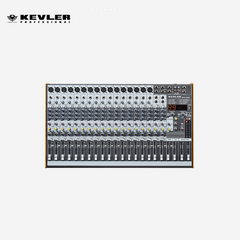 Kevler 20 Channel 16 Mic/Line 2Aux Mixer w/ 24 Bit 99 DSP w/ USB & Bluetooth MIX-20BT