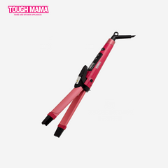 Tough Mama 2 in 1 Pink Cool Touch Hair Curler & Straightener with 5 Temp Levels NHT-2IN1