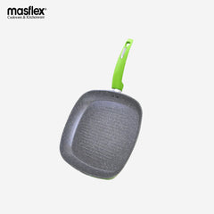 Masflex Spectrum Aluminum Non Stick Induction Grill Griller Pan 28cm NK-C26/GRN