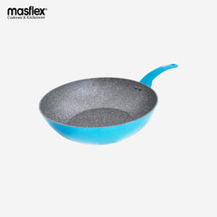 Masflex Spectrum Aluminum Non Stick Induction Wok Pan 28cm NK-C27/BLU