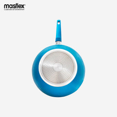 Masflex Spectrum Aluminum Non Stick Induction Wok Pan 32cm NK-C28/BLU
