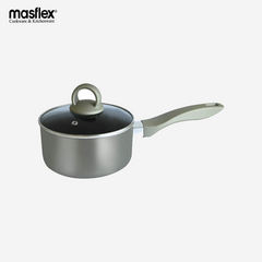 Masflex Platinum Series 1.1L Non Stick Sauce Pan w/ Lid Induction Ready NK-P704
