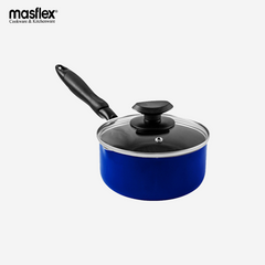 Masflex Non Stick Sauce Pan with Glass Lid 16cm NS-CX-810