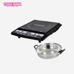 Tough Mama Ceramic Plate Induction Cooker With Free Cooking Pot and Lid NTM-IC5