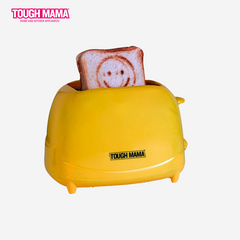 Tough Mama Patented Logo 2-Slice Bread Toaster with 4 set of Moulds 650W NTMBT-1