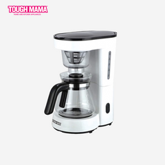 Tough Mama 4-6 Cups 2-in-1 Automatic and Drip White Coffee Maker NTMCM-DRIP2IN1