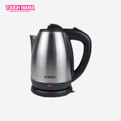 Tough Mama l1.8L Stainless Steel Electric Kettle w/ Double Safety Cut-Off NTMJK18-SS2