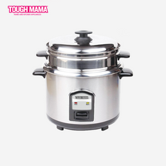 Tough Mama Stainless Steel Rice Cooker with Steamer 1.0L NTMRC1-SS