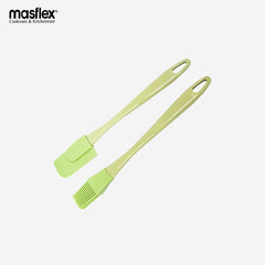 Masflex Kitchen Utensil and Gadgets Silicone Brush and Spatula Set OW-319