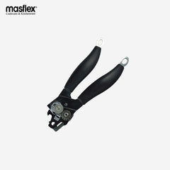 Masflex Stainless Steel Can Opener Black Polypropylene(PP) Soft touch handle OW-371