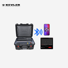 Kevler Professional Portable 10 Channel Powered Mixer Audio Powered/Active Mixer POWERMIX-1000