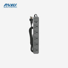 Royu Extension Cord Cable Overload & Surge Protected 5 Outlets 2 meter REDEC605