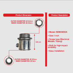 Royu Junction Box, Utility Box / Cover Sold Separetaly, EMT Elbow and EMT Connector