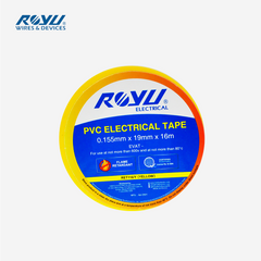 Royu PVC Electrical Tape 0.155mm x 19mm x 16mm