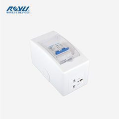 Royu Electrical Mini Safety Breaker with Cover 16A / 20A / 32A & Outlet Din rail type