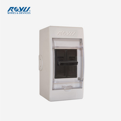 Royu Safety Breaker with Cover and Outlet Metal Handle 2 Pole 230V 60Hz 15A RSB15C/O