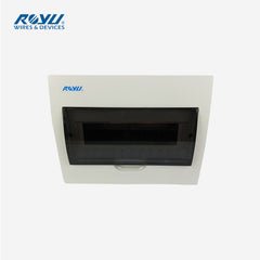 Royu Metal Base Distribution Panel Box with Busbar 12 Modules RUMF01D2N12