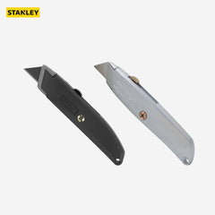 Stanley 6inch / 152mm Zinc Heavy Duty Metal body / Grey Retractable Utility Knife
