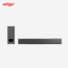 Konzert 2.1ch Sound Bar System w/ USB/BT &HDMI-ARC 4500W PMPO Wireless Subwoofer SBX-3X4W