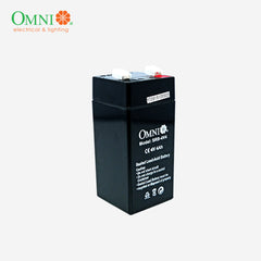 Omni Sealed Lead Acid Battery 4V 4Ah SRB-4V4
