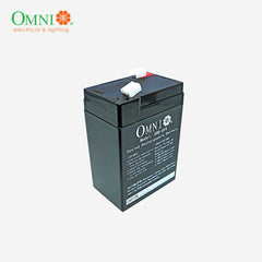 Omni Sealed Rechargeable Lead Acid Battery 6V 4Ah - SRB-6V4