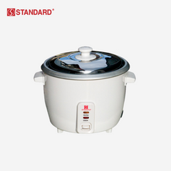 Standard Appliances Rice Cooker 1.5 Liter w/ Auto Keep Warm and Fuse Protection SRC-8