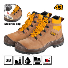 Ingco Safety Boots Size:43 SSH02SB.43